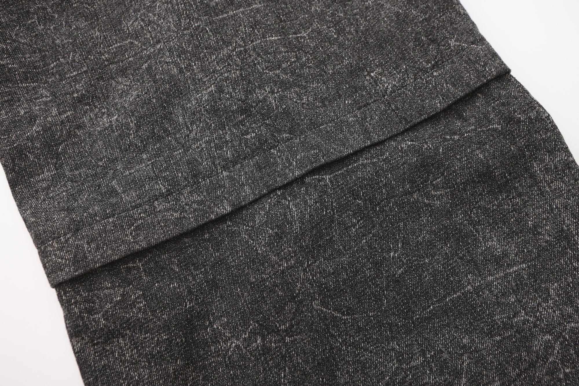 VANN VALRENCE Detachable Two-Tone Paneled Cargo Jeans