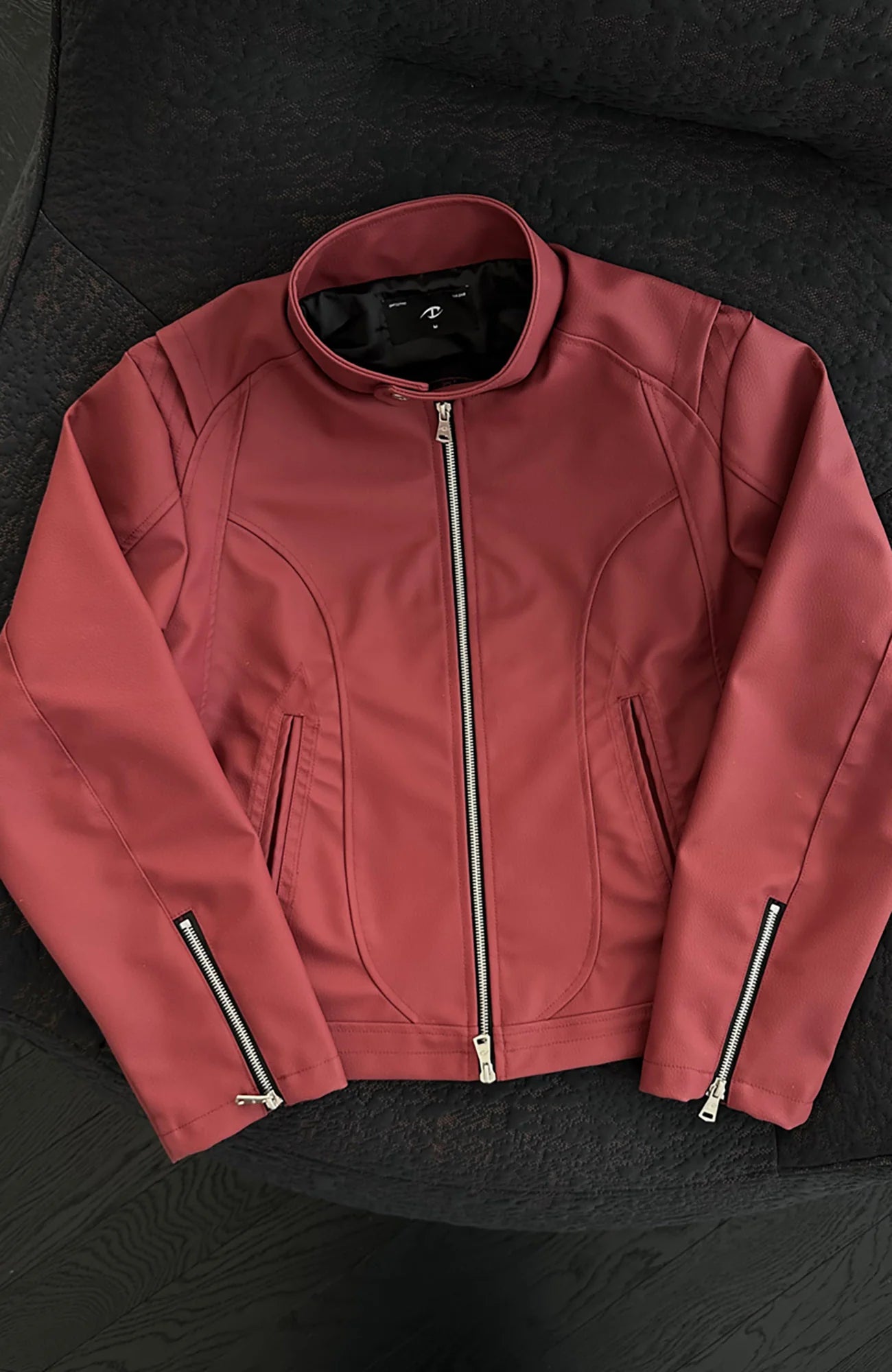 CATSSTAC Harrington PU Jacket