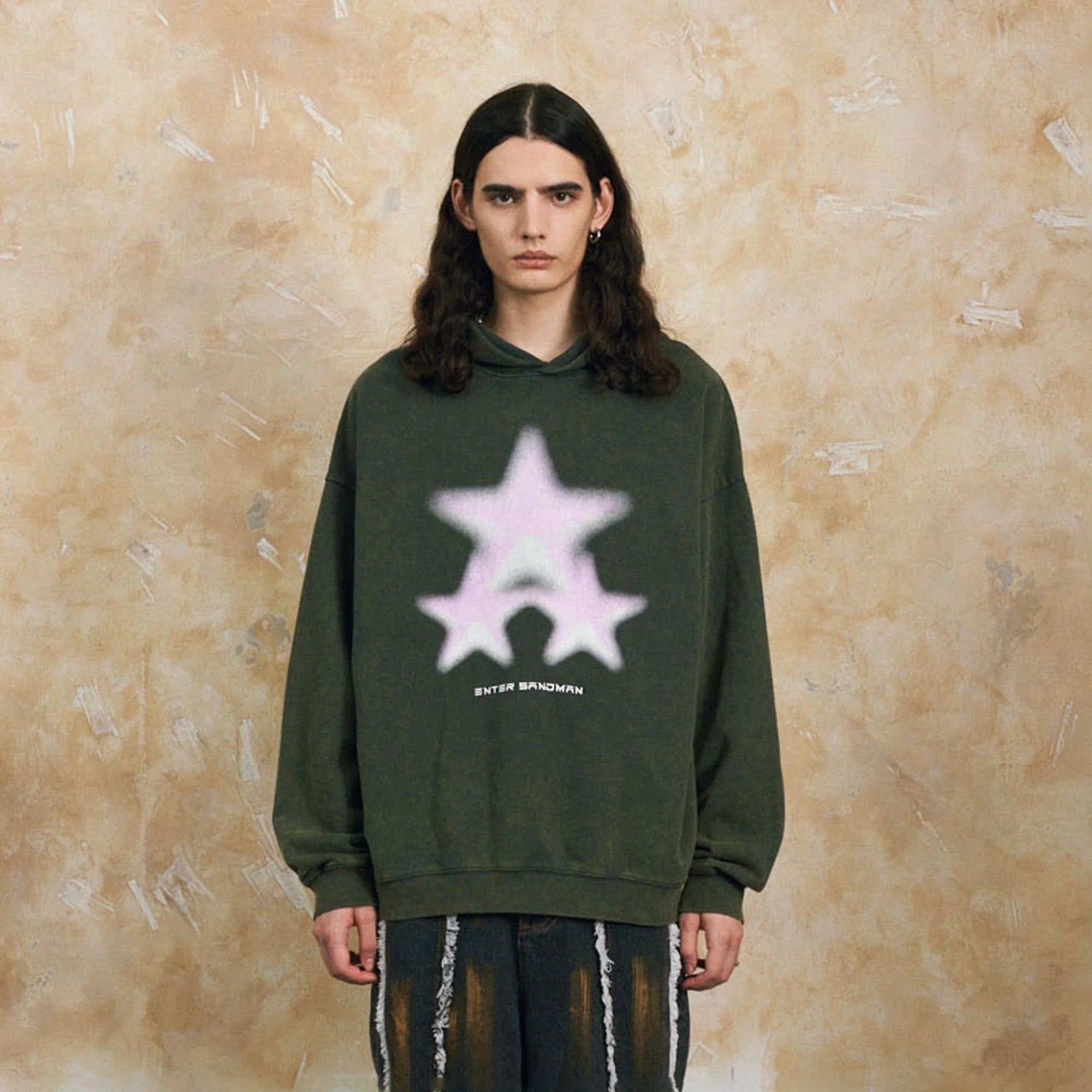OVDY Soft Stars Faded Hoodie