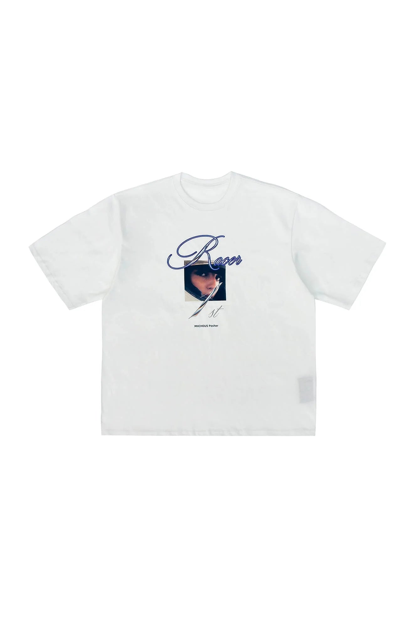 MIICHOUS Racer Portrait Graphic T-Shirt