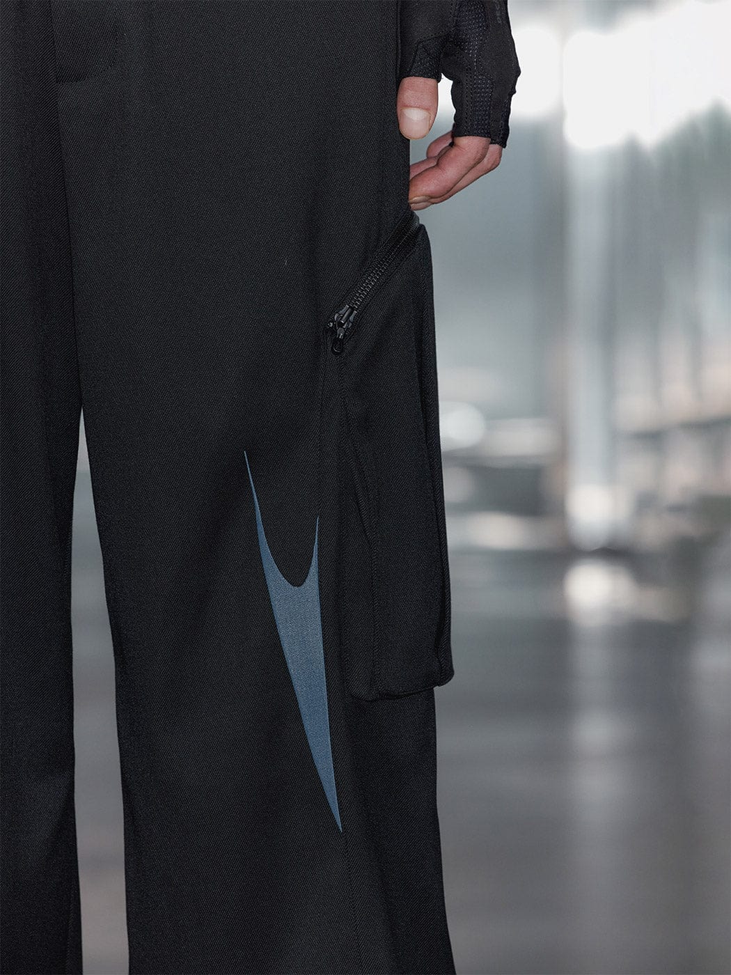 49PERCENT Embroidered Arrows Cargo Suit Pants