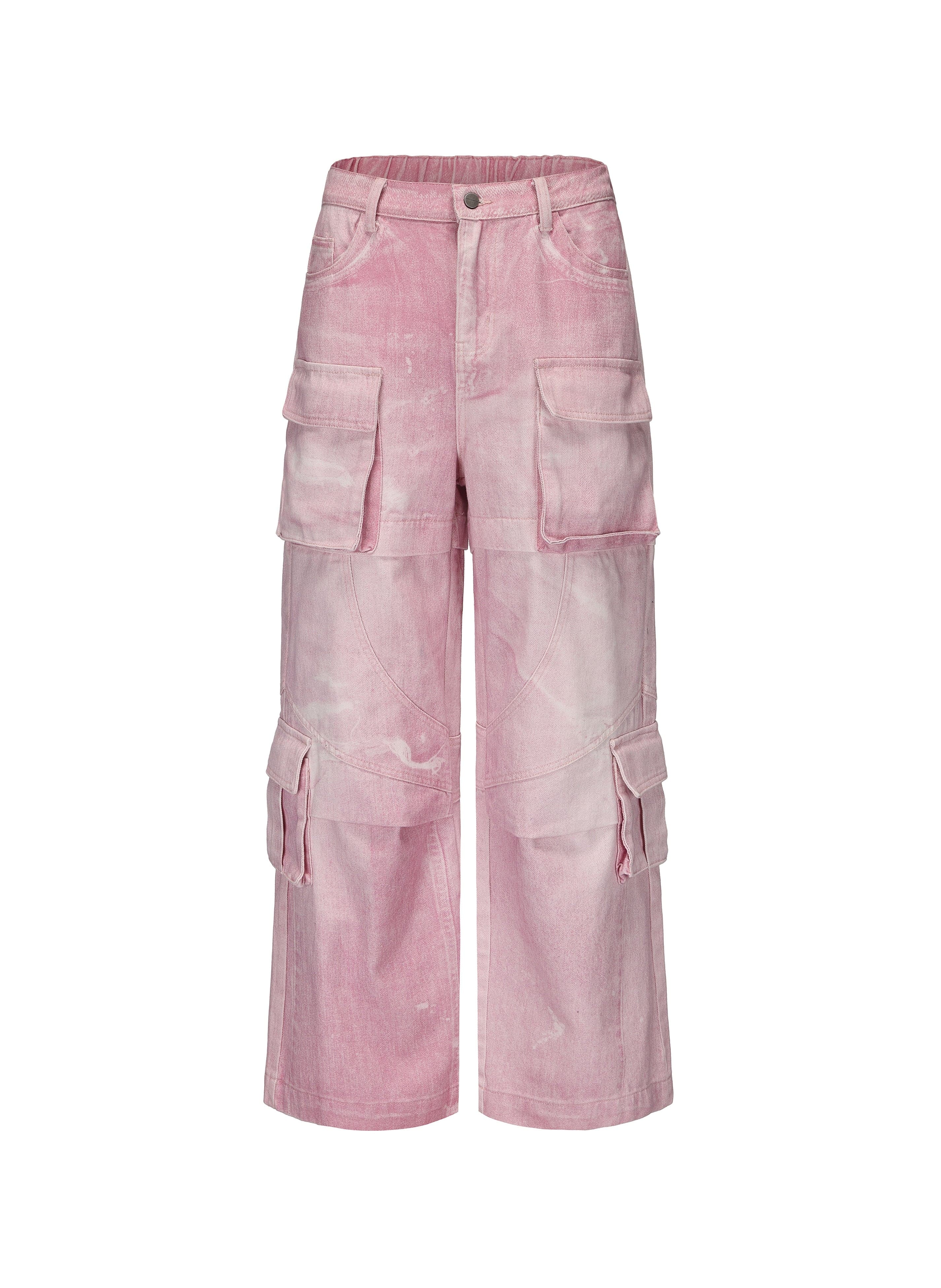 VANN VALRENCE Structural Multi-Pockets Cargo Jeans