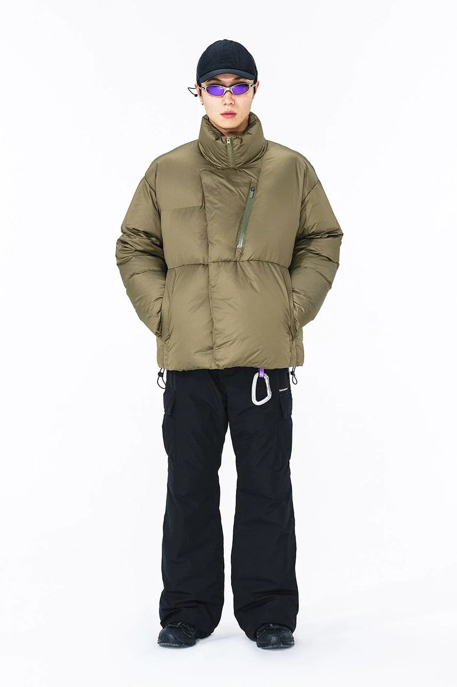 ENSHADOWER Puffer Flared Ski Pants