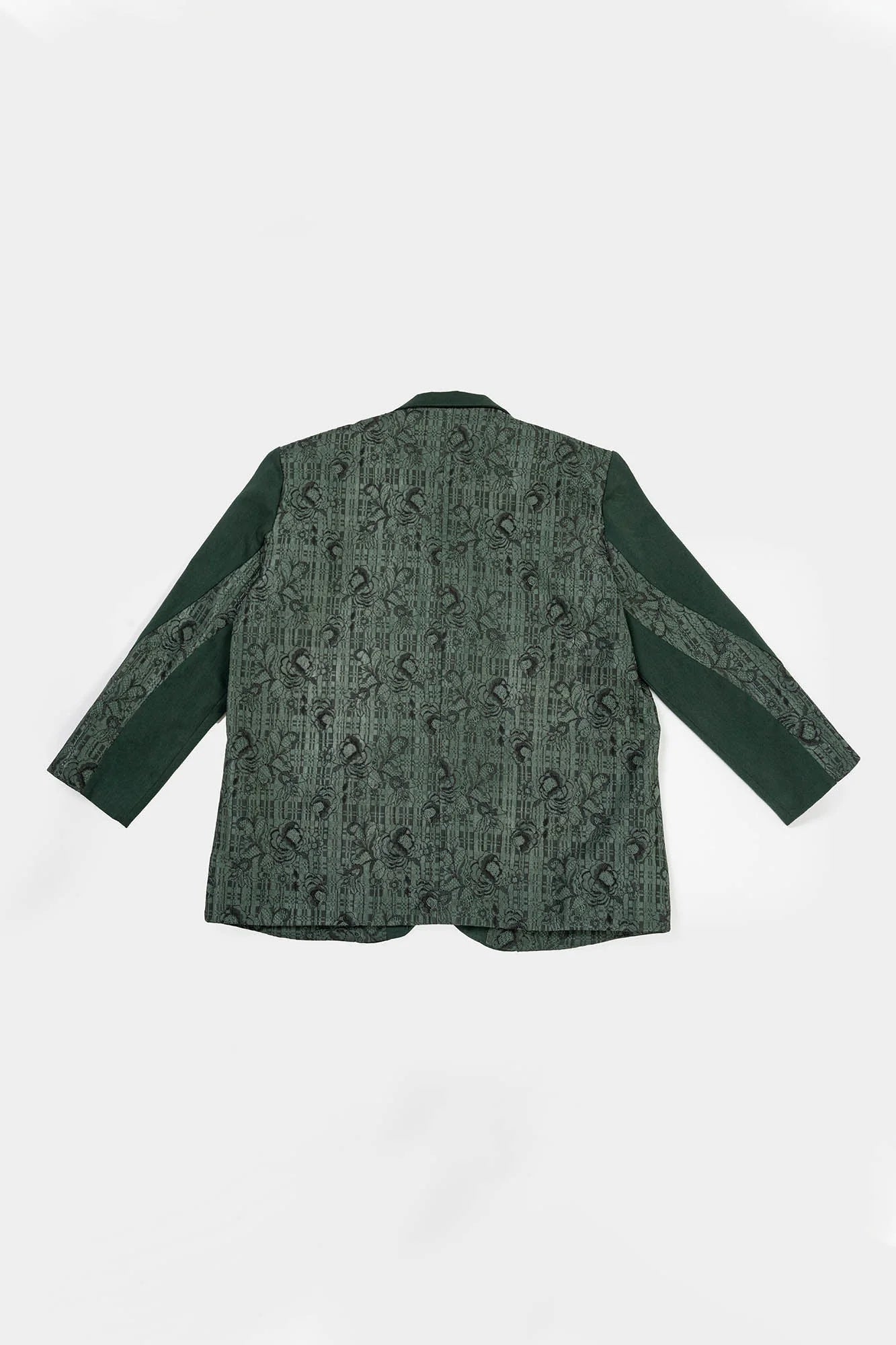 KADAKADA Floral Lace Patchwork Blazer
