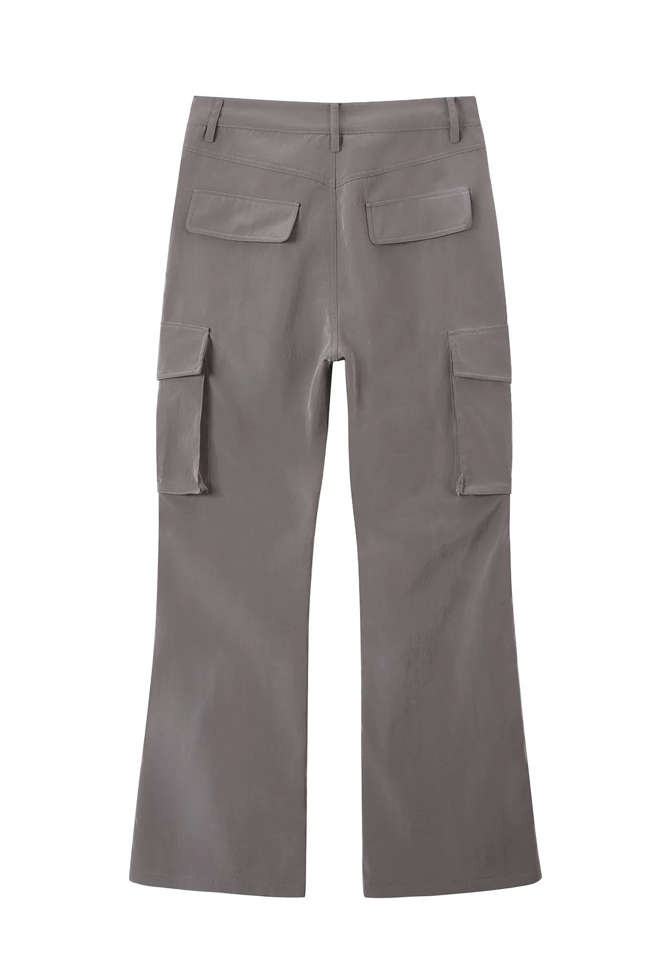 KREATE Liquid Metal Crinkled Flared Cargo