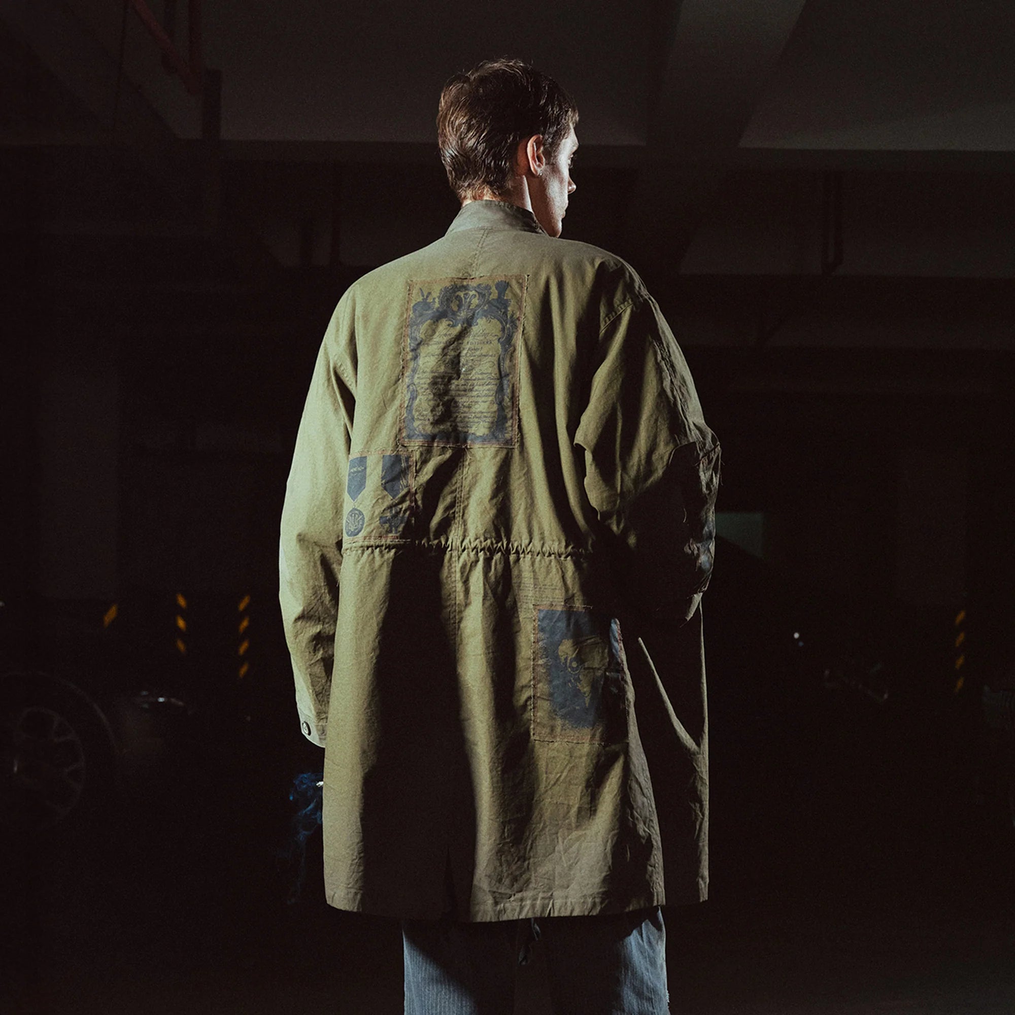 RICHILL Detachable Inner Liner Patch Parka