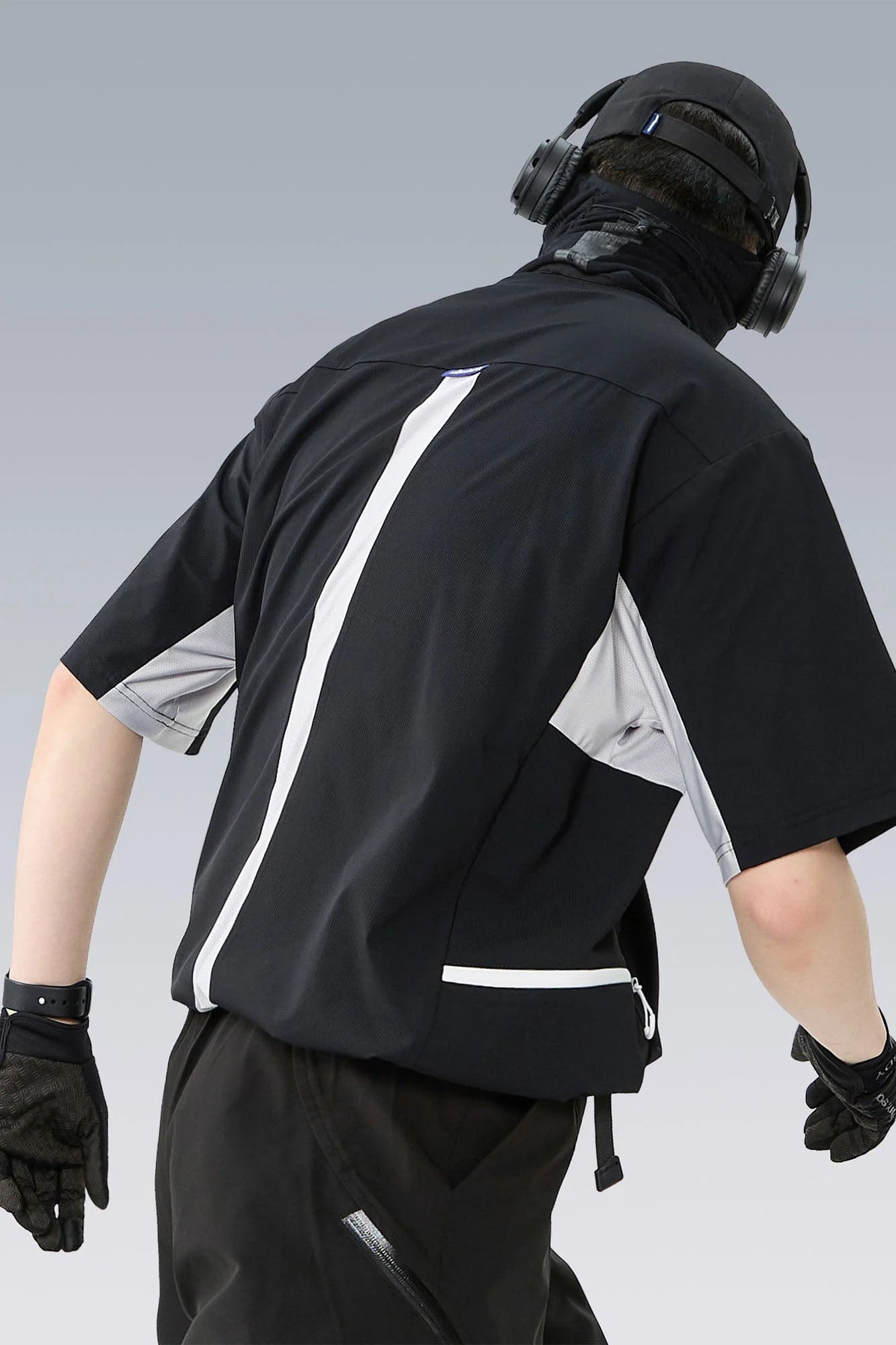 SILENSTORM Tech Panel Drawstring-Hem Quick-Dry T-Shirt
