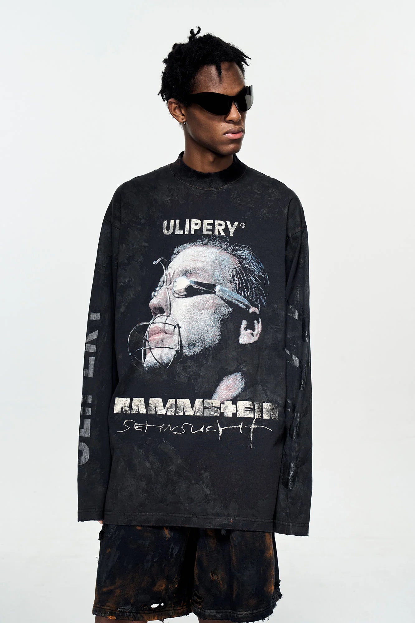 ULIPERY Rammstein Bound Gaze Long Sleeve Tee
