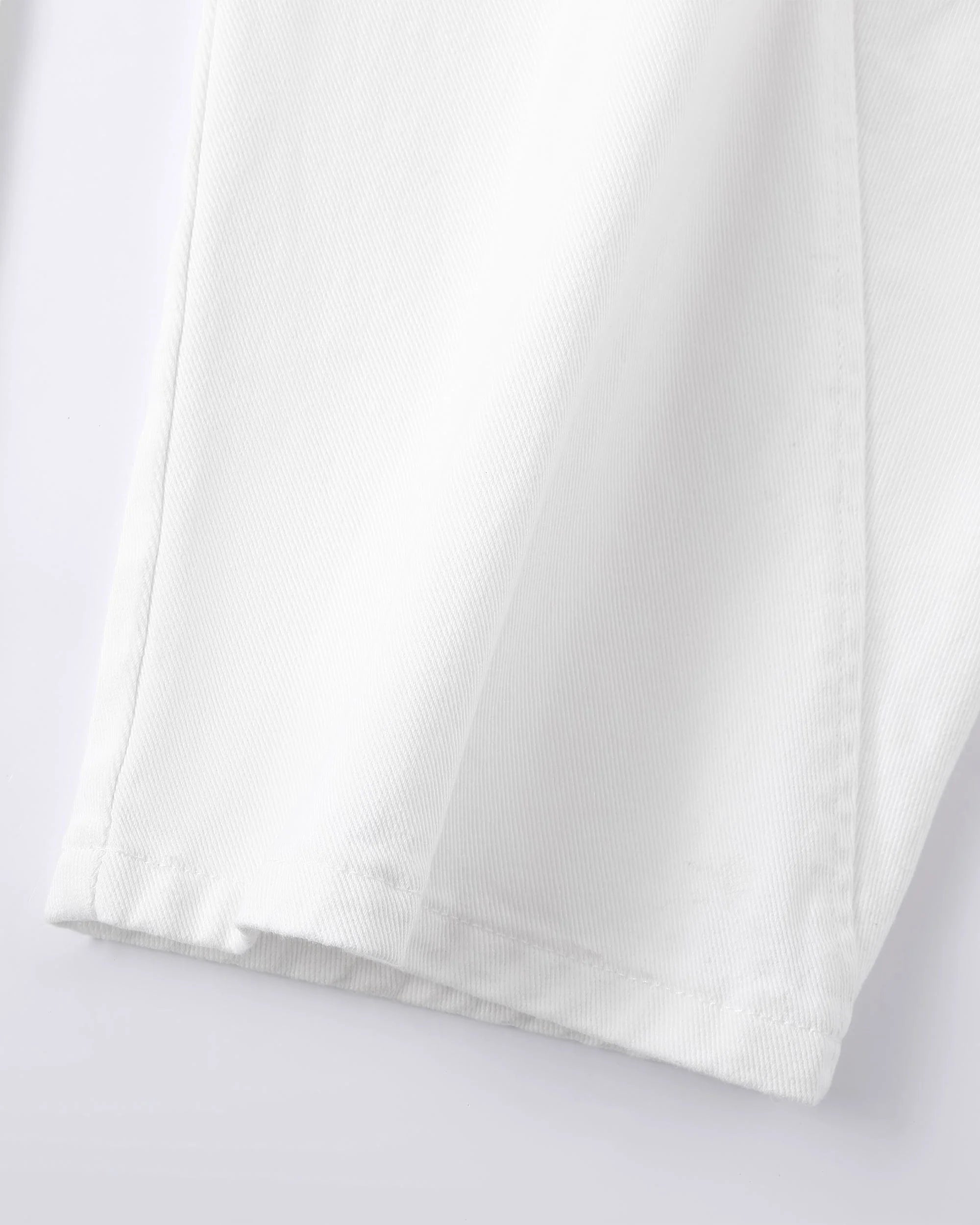 CLP Deconstructed Pleated Button Wide-Leg Pants