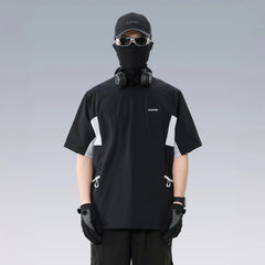 SILENSTORM Tech Panel Drawstring-Hem Quick-Dry T-Shirt