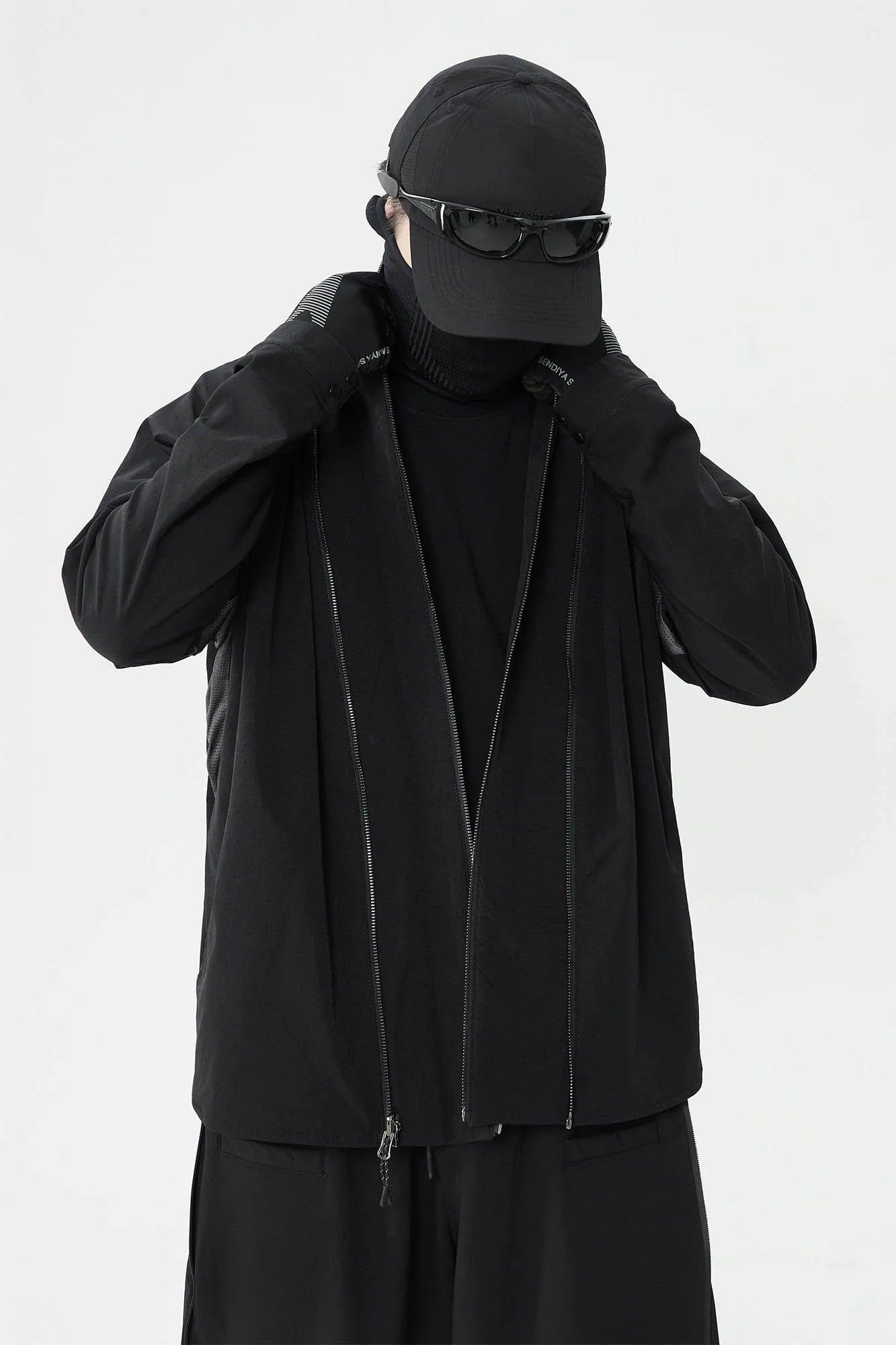 SILENSTORM Tactical Kimono Mesh Spliced Jacket