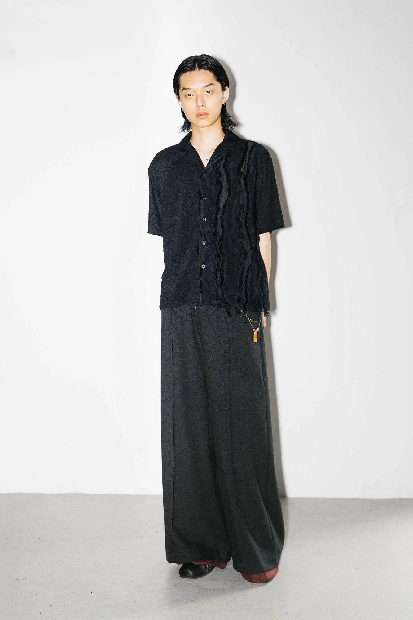ALVNG AR ANTS Tie-Dye Reversible Wide-Leg Drawstring Pants