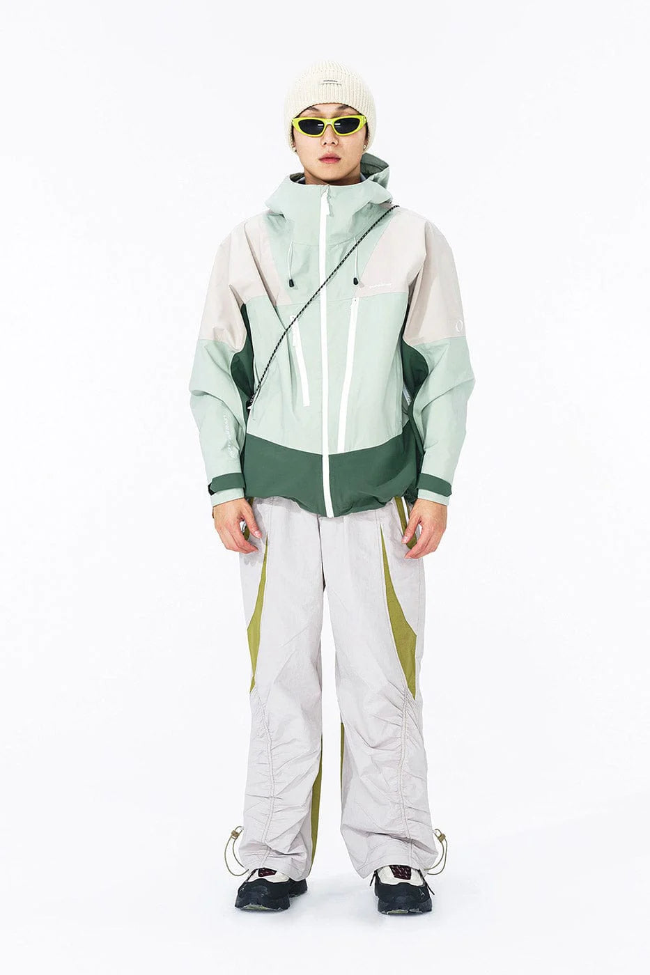 ENSHADOWER Asymmetric Water-Proof Windbreaker
