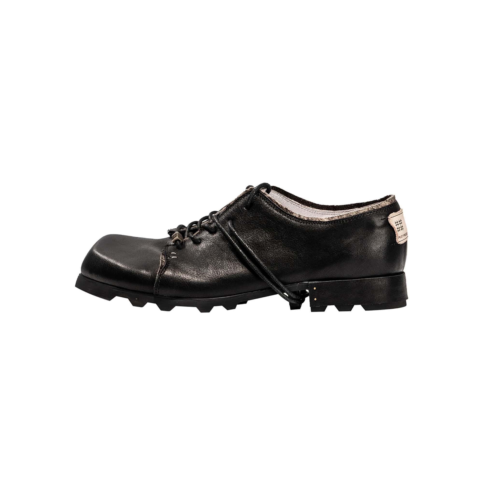 REWRITE Lace Up Square-Toe Derby Shoes