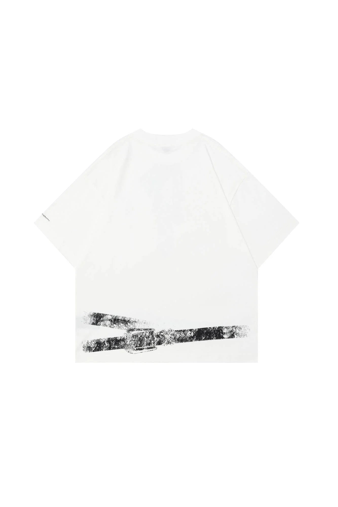 OVDY Tie-Belt Graphic T-Shirt