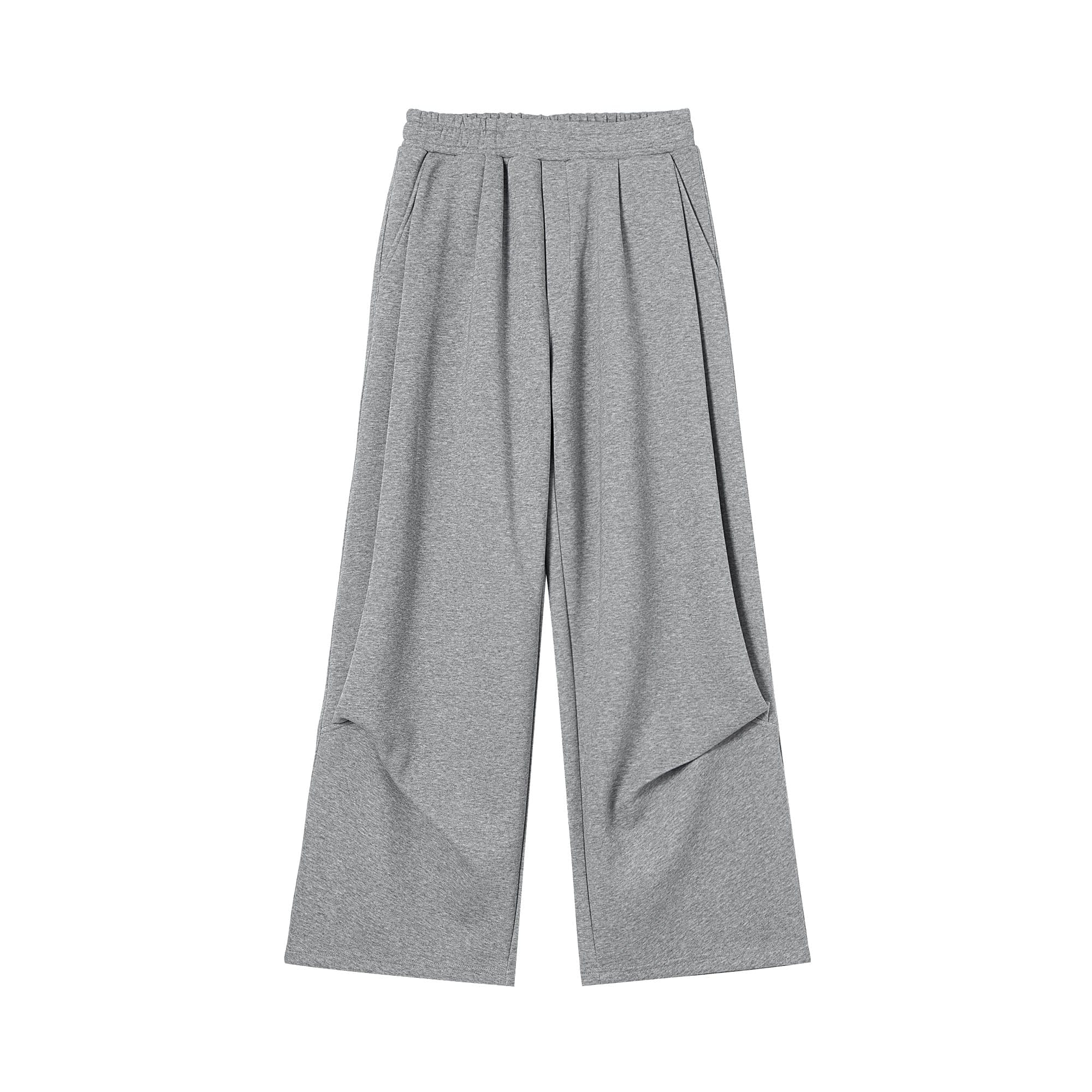 CLP Pleated Wide-Leg Sweatpants