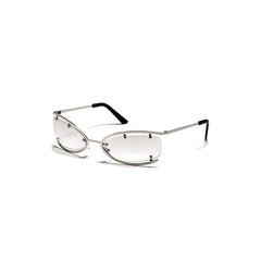 DAMAGE ASIA OPTICALS Semi-open Frame Sunglasses