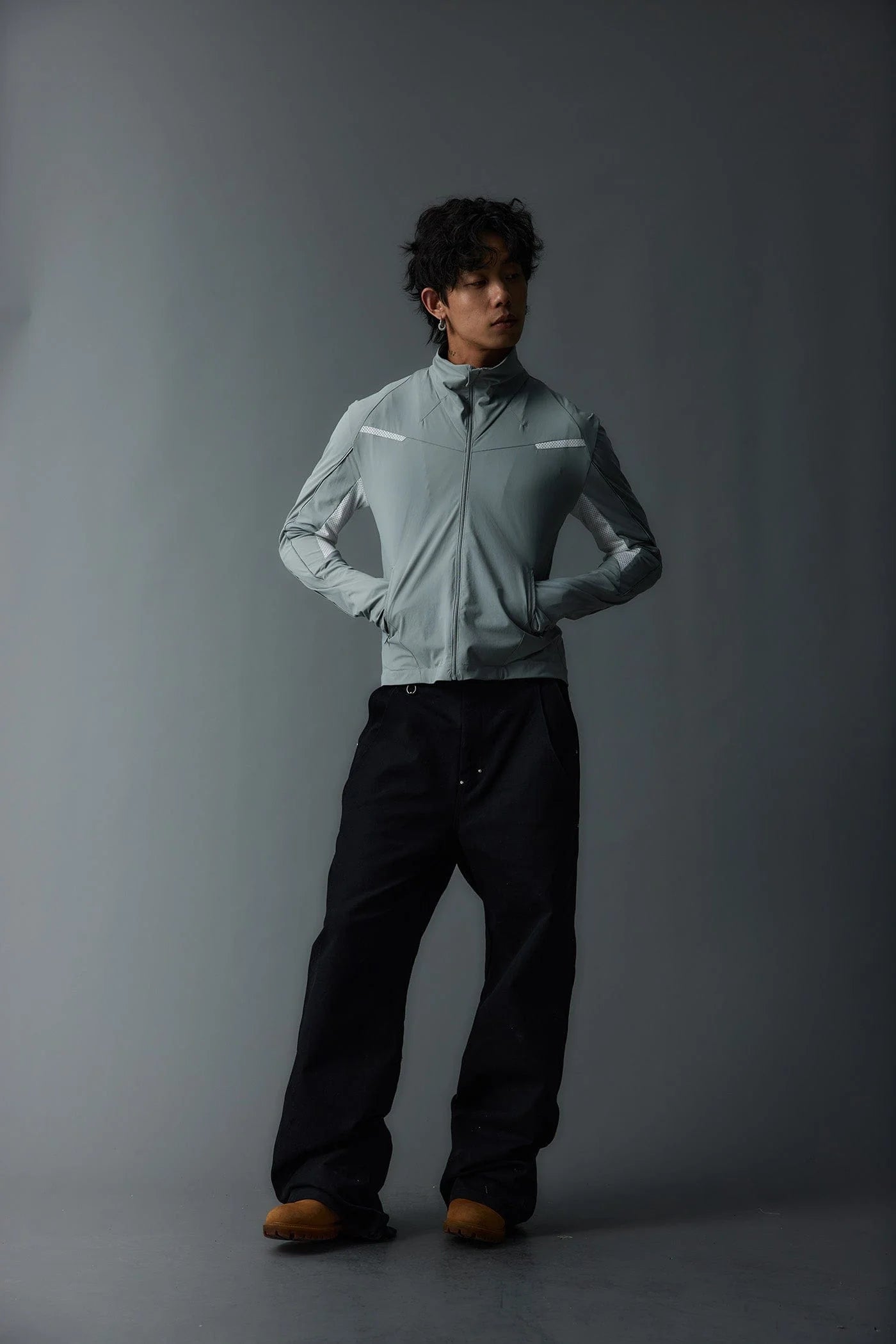 WHISTLEHUNTER Glacier Shuttle Spliced Slim Fit Jacket