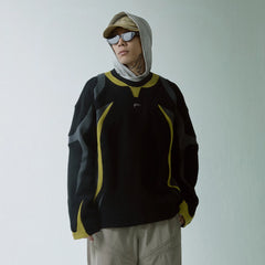 F2CE Modern Deconstructed Waffle Sweatshirt