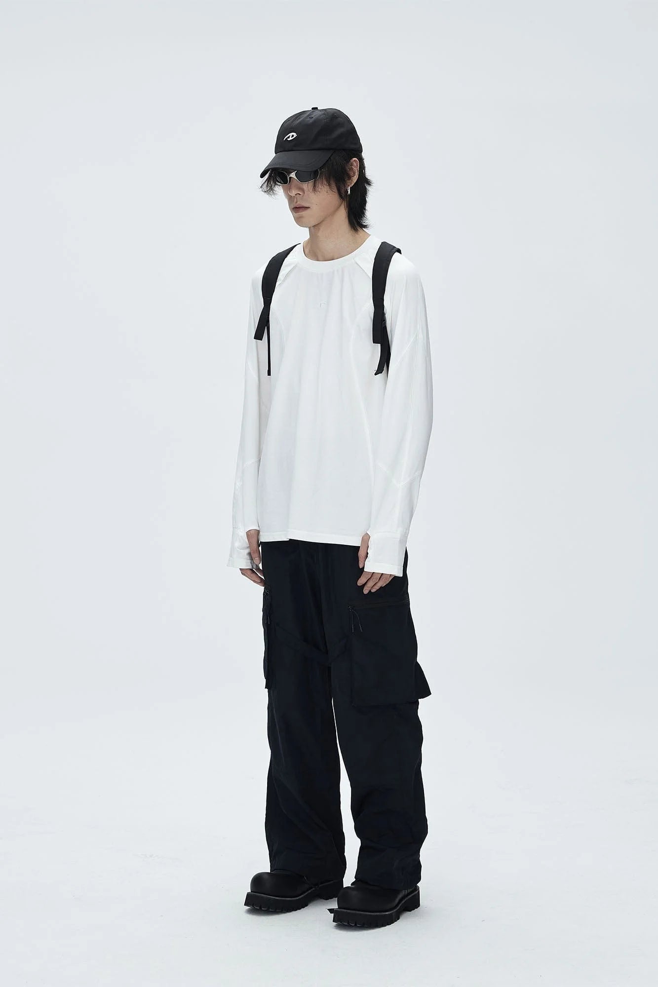 CATSSTAC Utility Multi-Pocket Buckled Cargo Pants