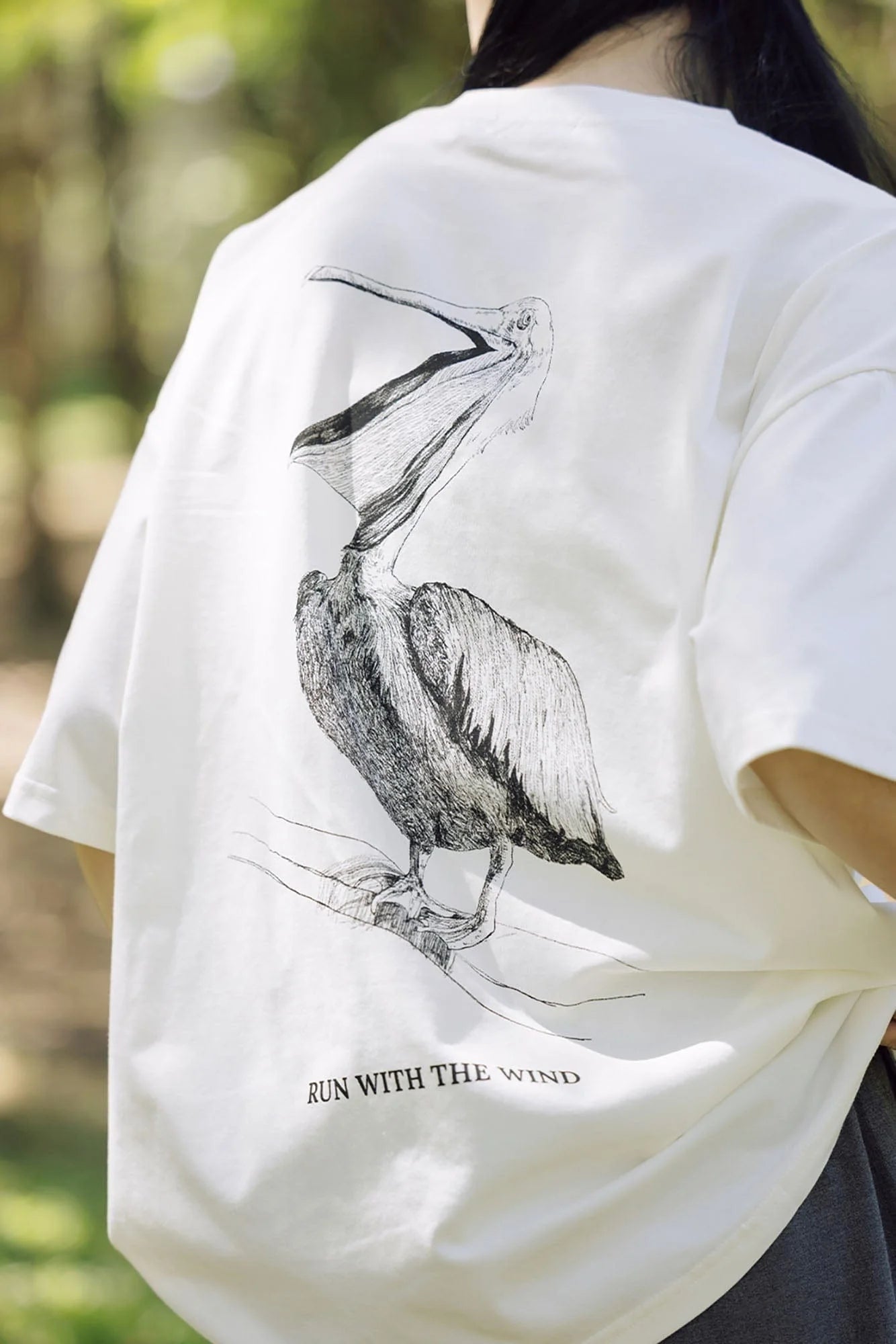 BANANA CLUB Wild Animal Graphic Sorona Oversized T-Shirt