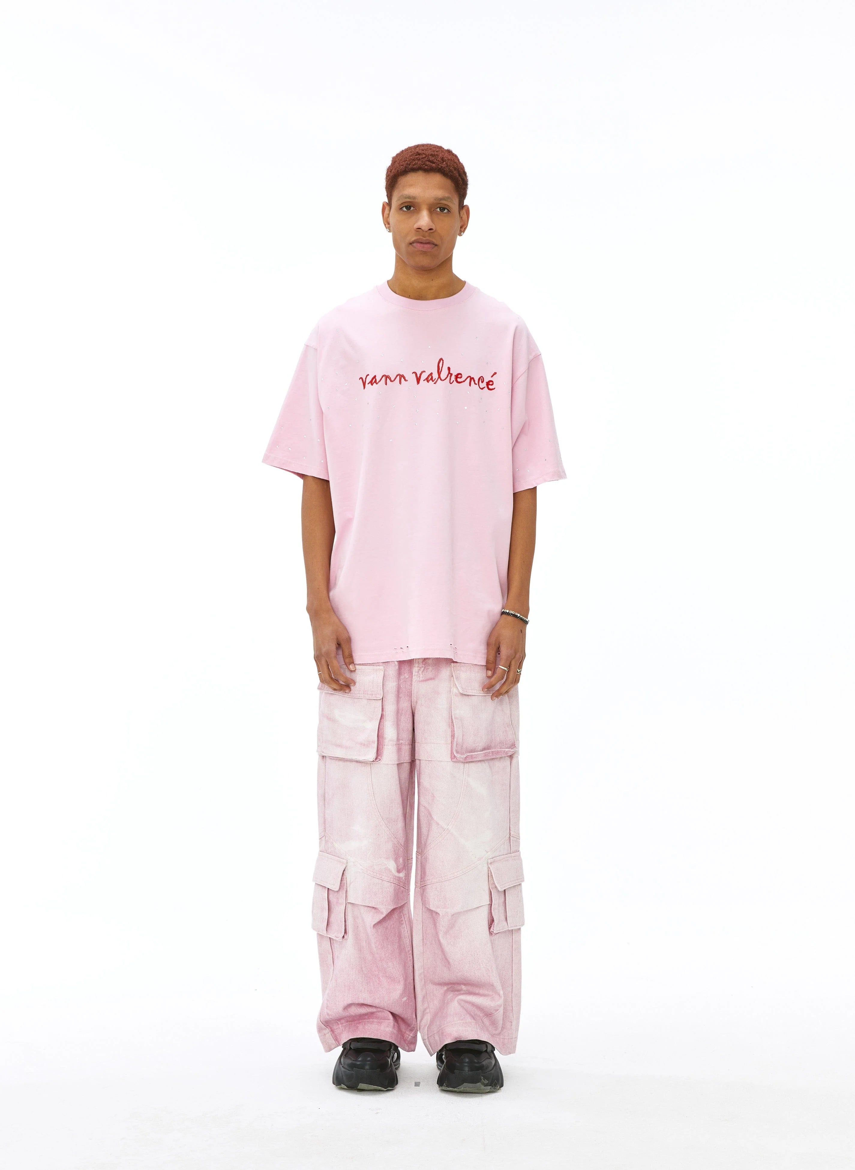 VANN VALRENCE Structural Multi-Pockets Cargo Jeans
