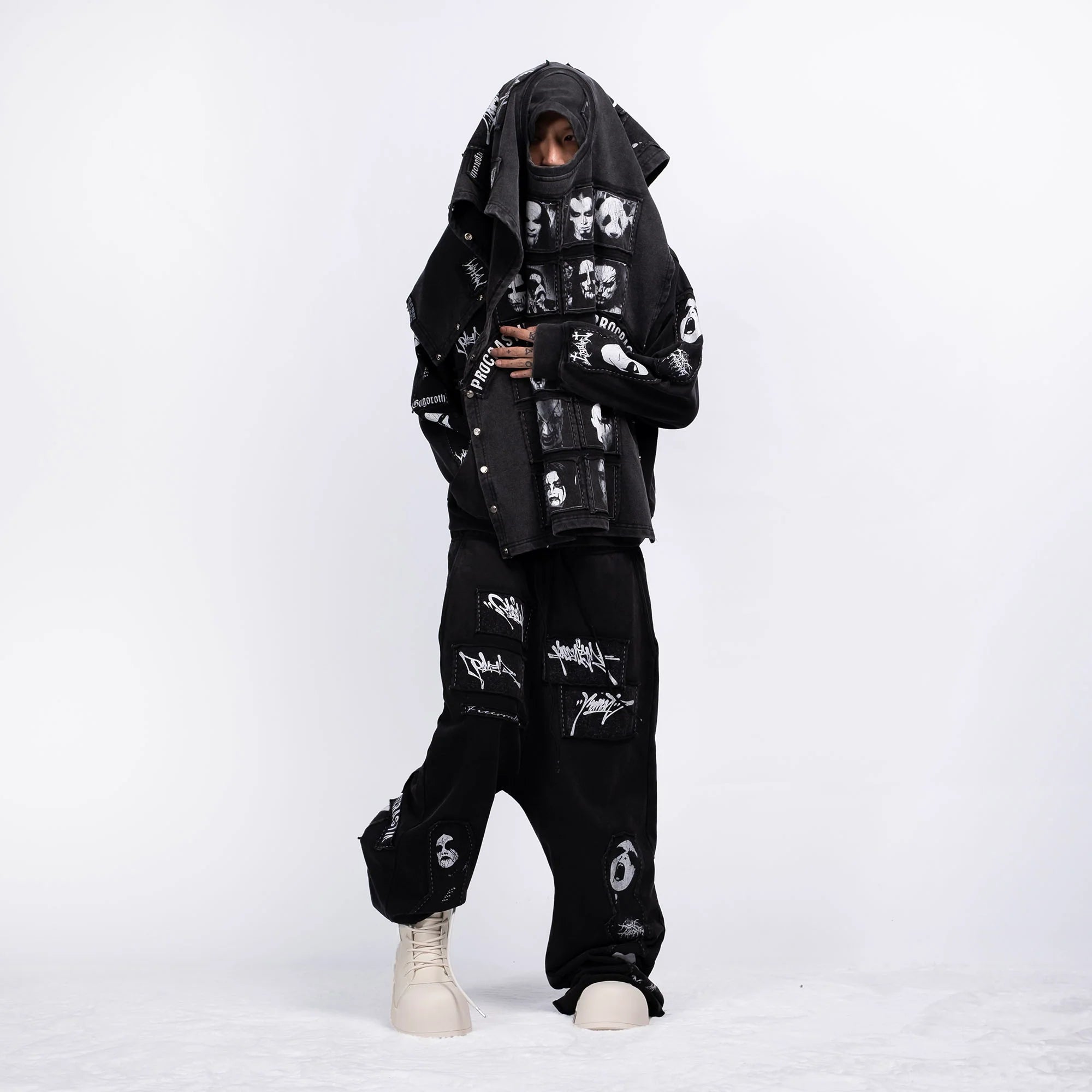 FVVO Patch Washed Sweatpants