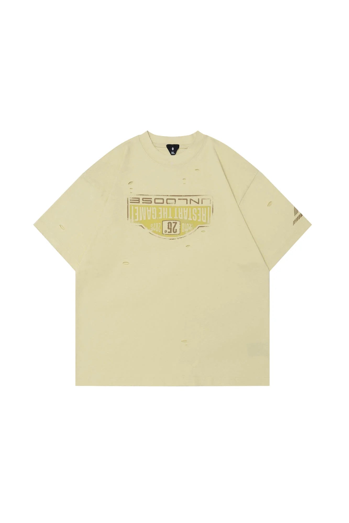 OVDY Retro Distressed Graphic T-Shirt