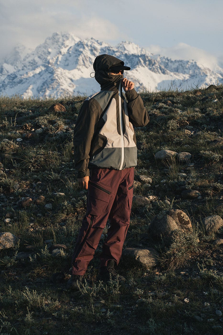 ENSHADOWER Water-Proof Contrasted Outdoor Jacket