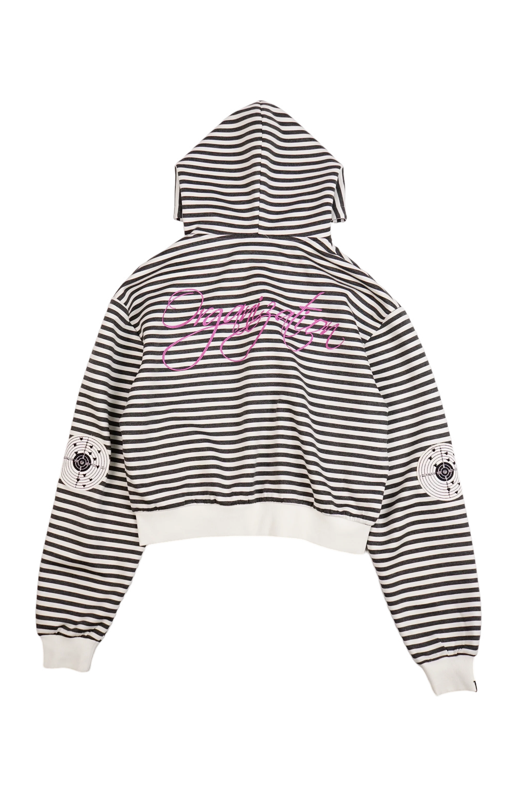 VINKID Flag Stripe Zip-Up Hoodie
