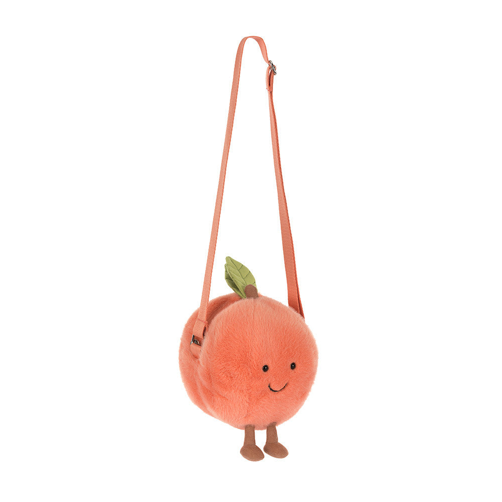 *NEW* Jellycat Amuseables Peach Shoulder Bag (LIMIT 1)