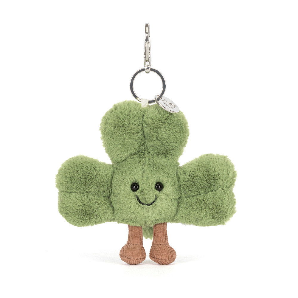 *NEW* Jellycat Amuseables Siofra Shamrock Bag Charm