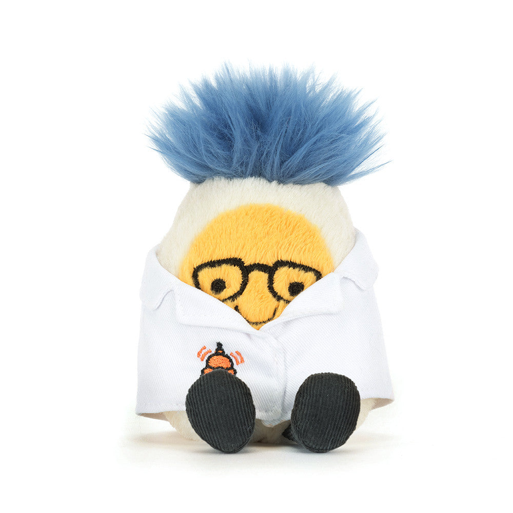 *NEW* Jellycat Amuseables Boiled Egg Scientist Outfit