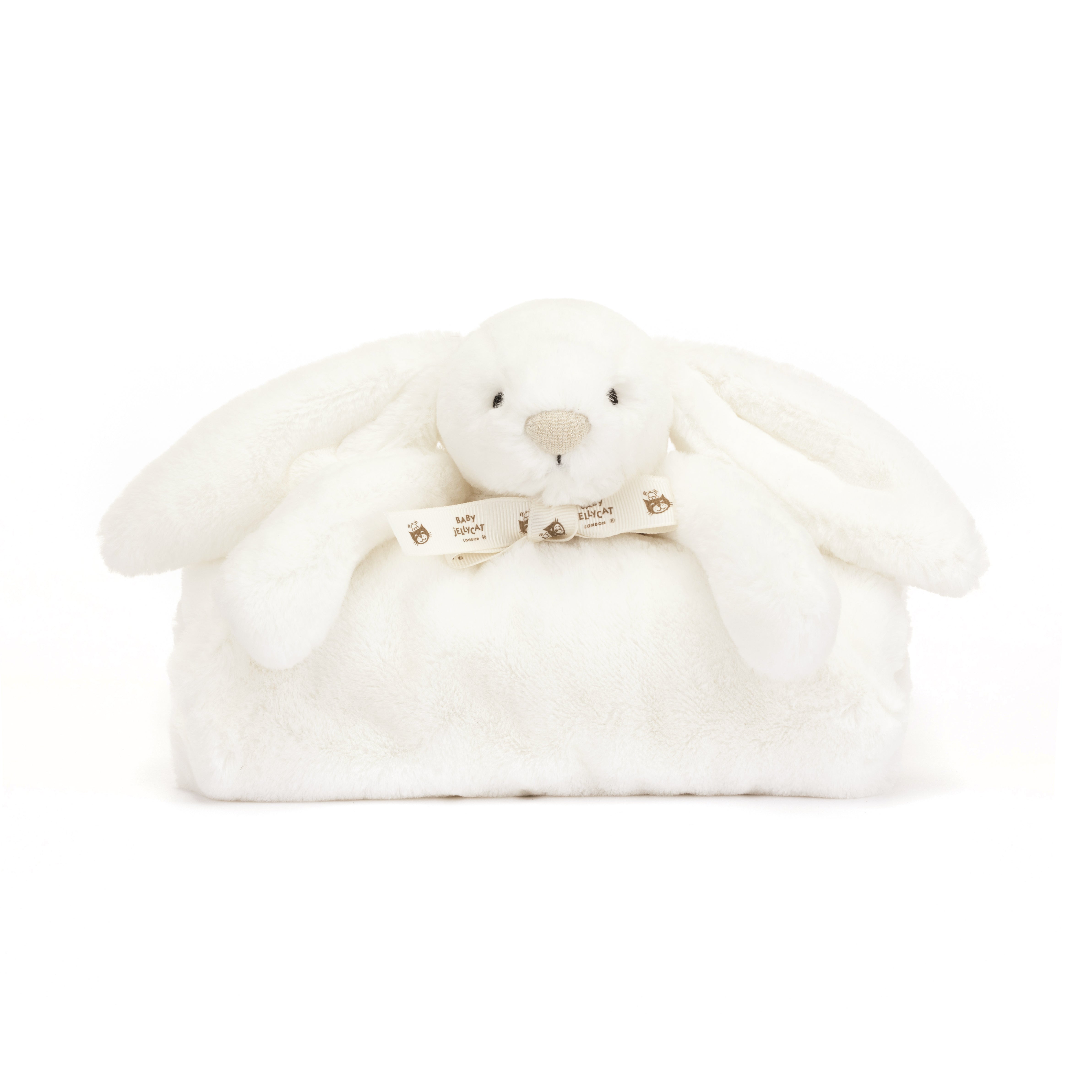 Jellycat Bashful Luxe Bunny Luna Blankie with Gift Box
