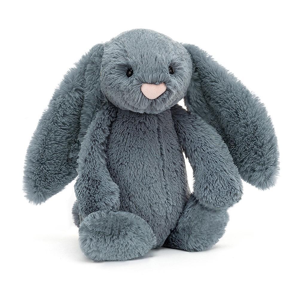 JellyCat Bashful Dusky Blue Bunny