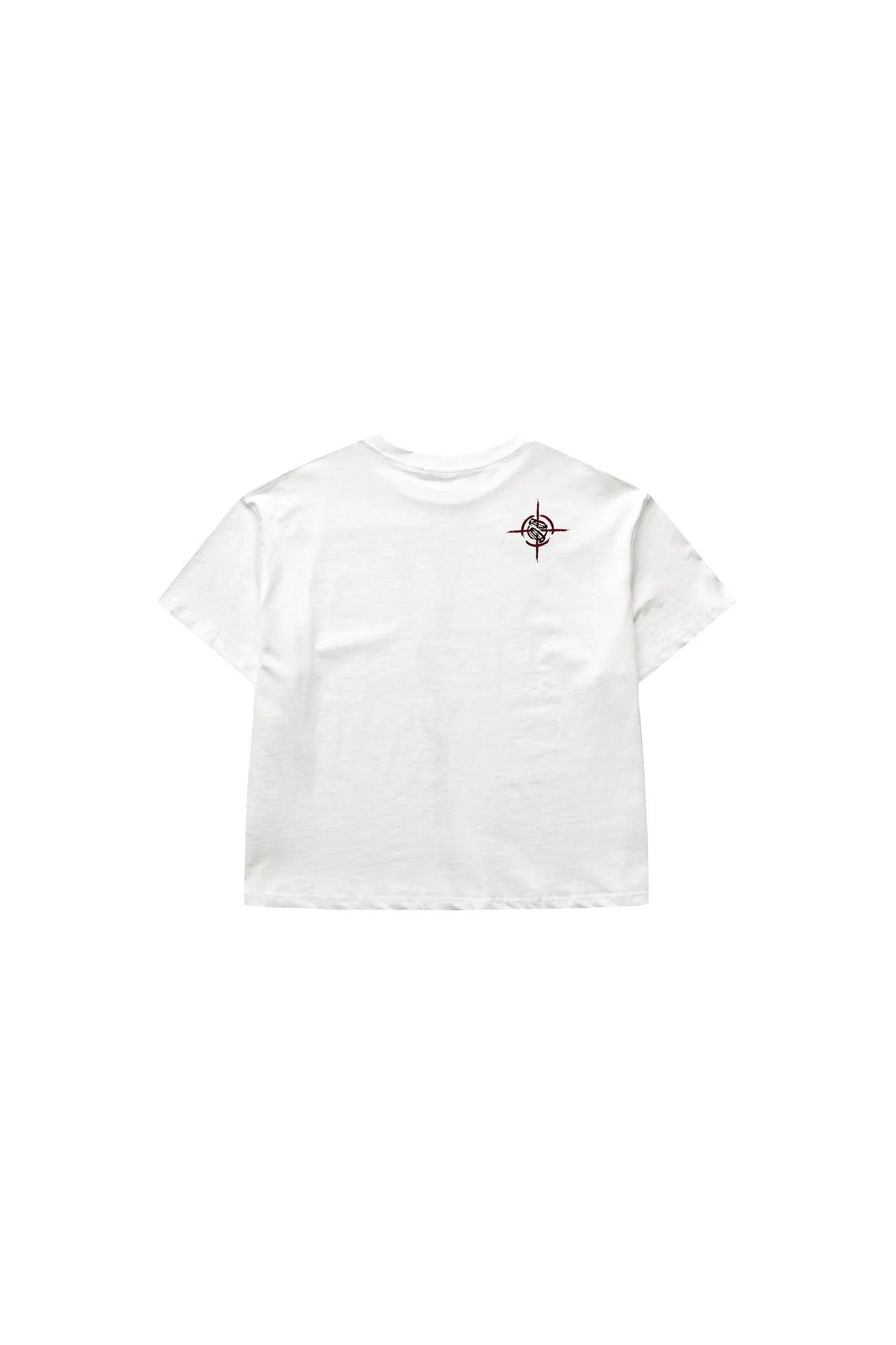 LUUUCAM Cruciform Rifle Graphic Washed T-Shirt