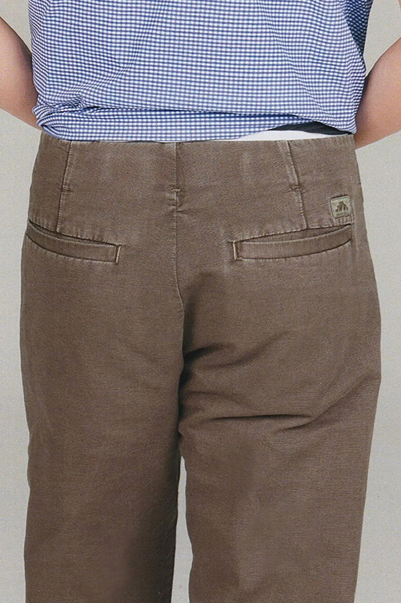 URBAN+FOREST Essential Extended Tab Waistband Canvas Pants