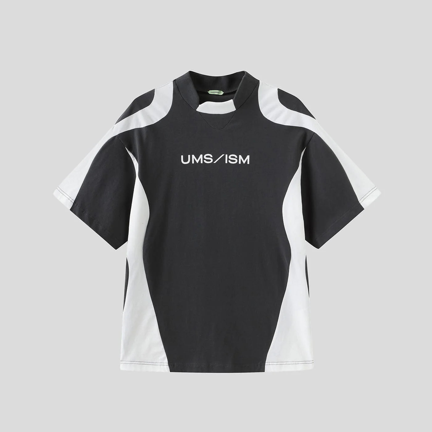UMAMIISM Modern Spliced Racing T-Shirt