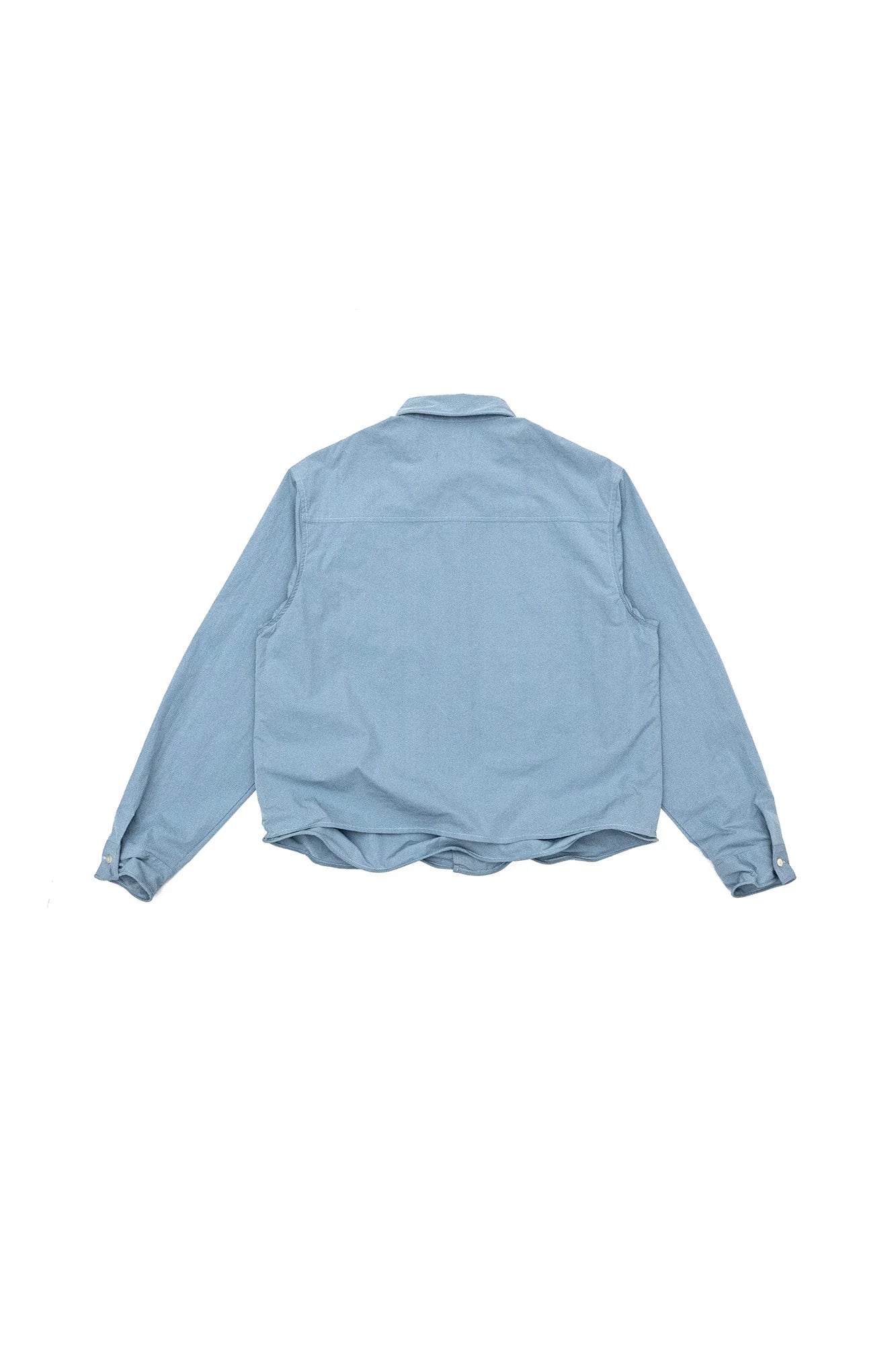IN EXISTENCE Wired Formable Edge Layered Hem Shirt