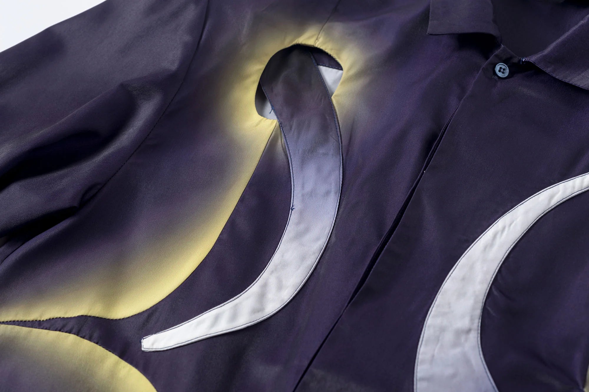 TUIMU Deconstructed Abstract Moon Star Shirt