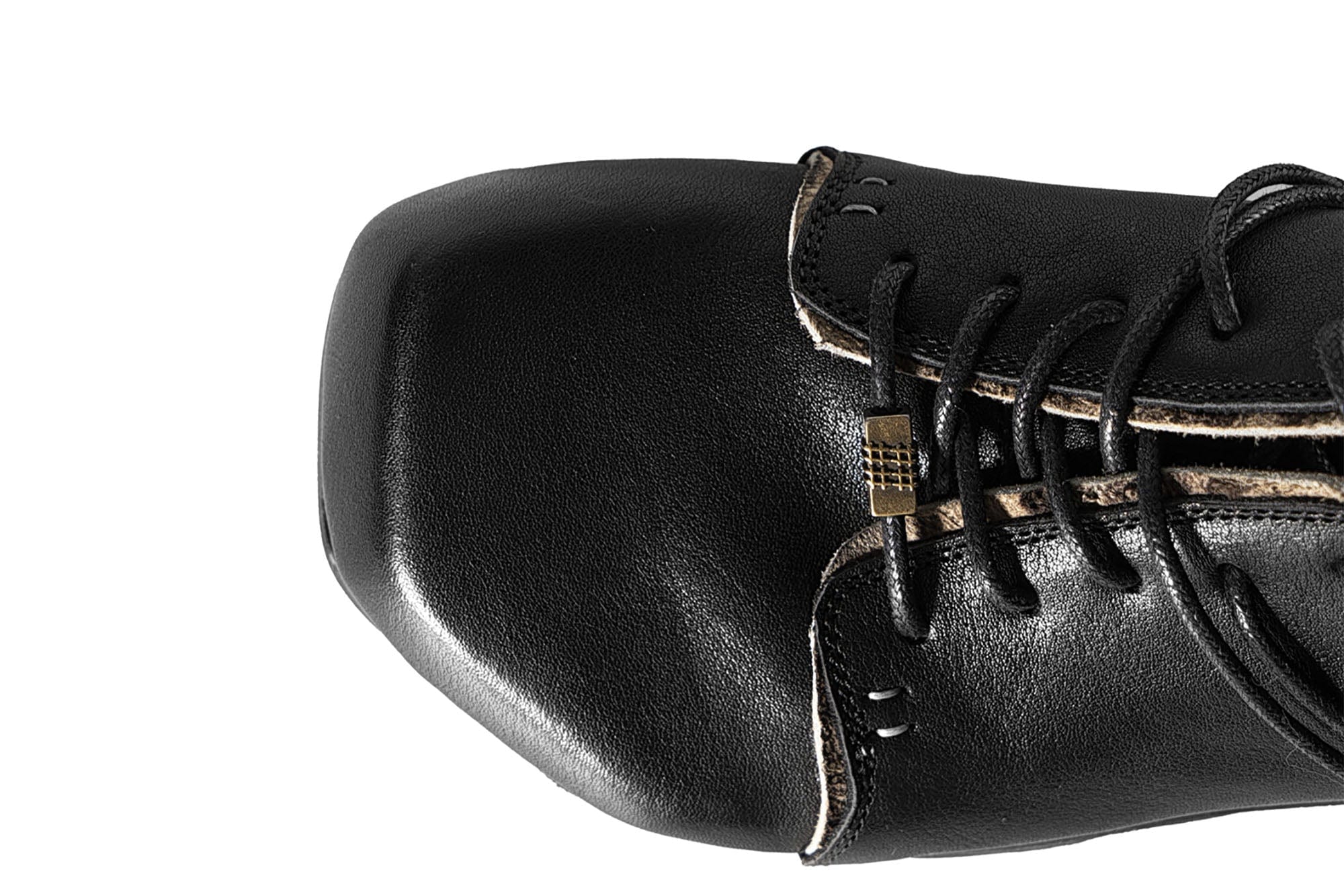 REWRITE Lace Up Square-Toe Derby Shoes