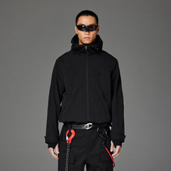CATSSTAC Tech Structured Panel Softshell Hooded Jacket
