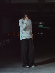 RICHILL Sketch Crewneck Long-Sleeve Tee