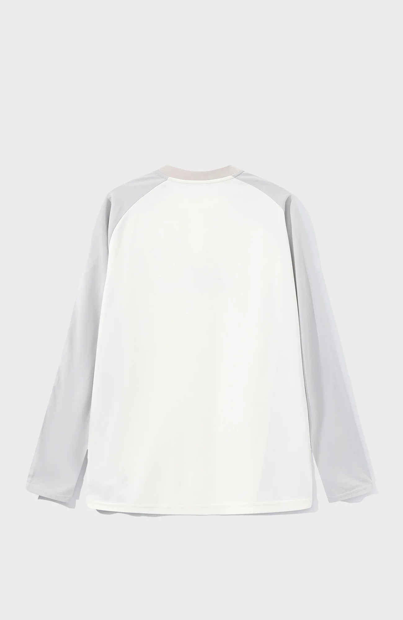 UMAMIISM Quick-Dry Striped Raglan Zip-Up Tee