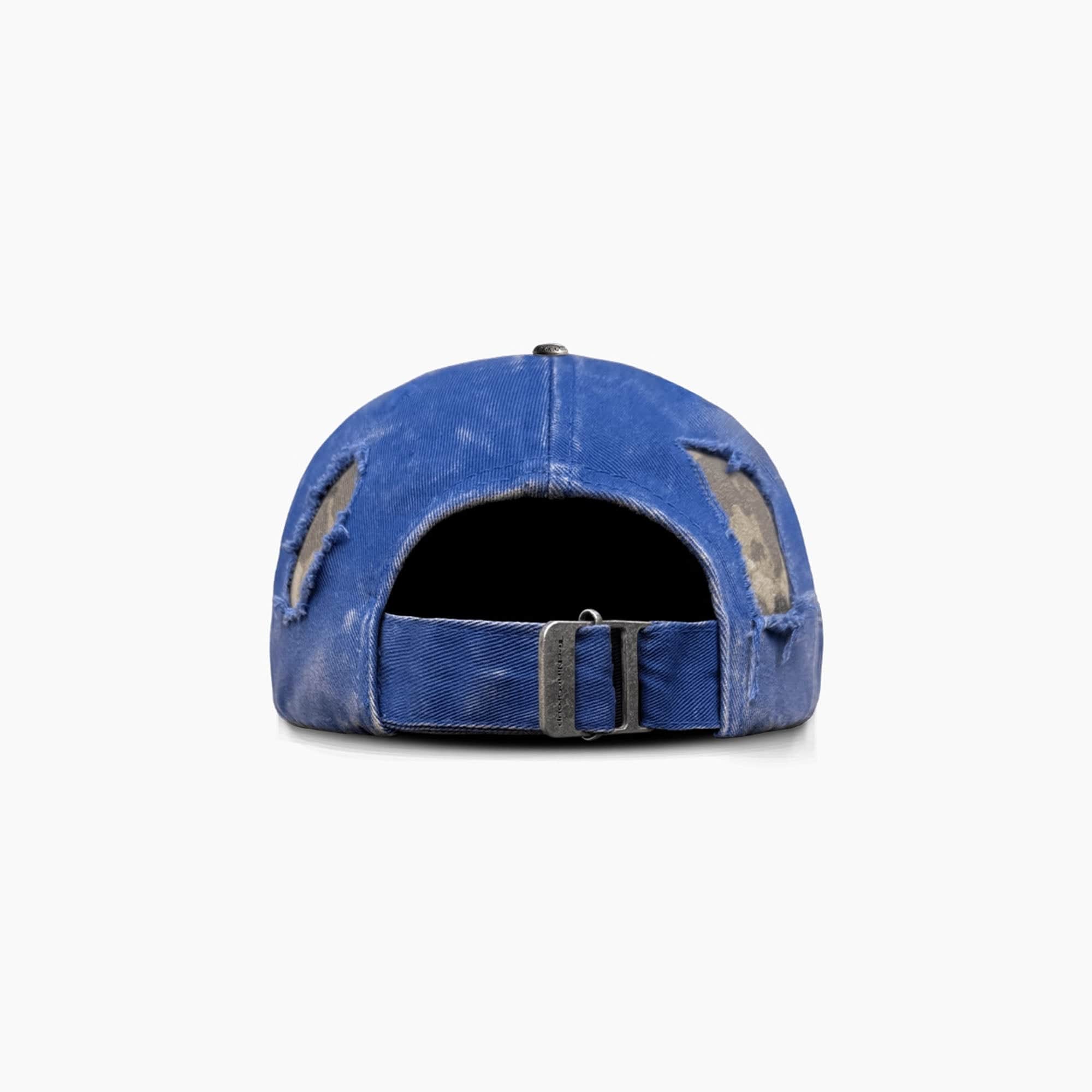 TECNINEGROUP Camo Distressed Panel Star Embroidered Cap