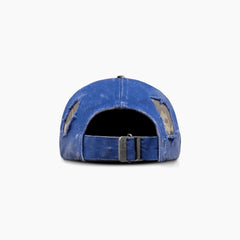 TECNINEGROUP Camo Distressed Panel Star Embroidered Cap