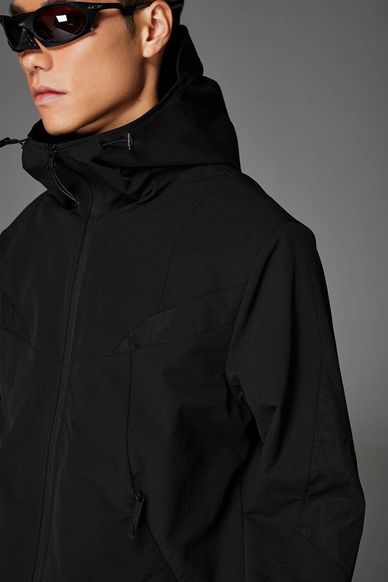 CATSSTAC Tech Structured Panel Softshell Hooded Jacket