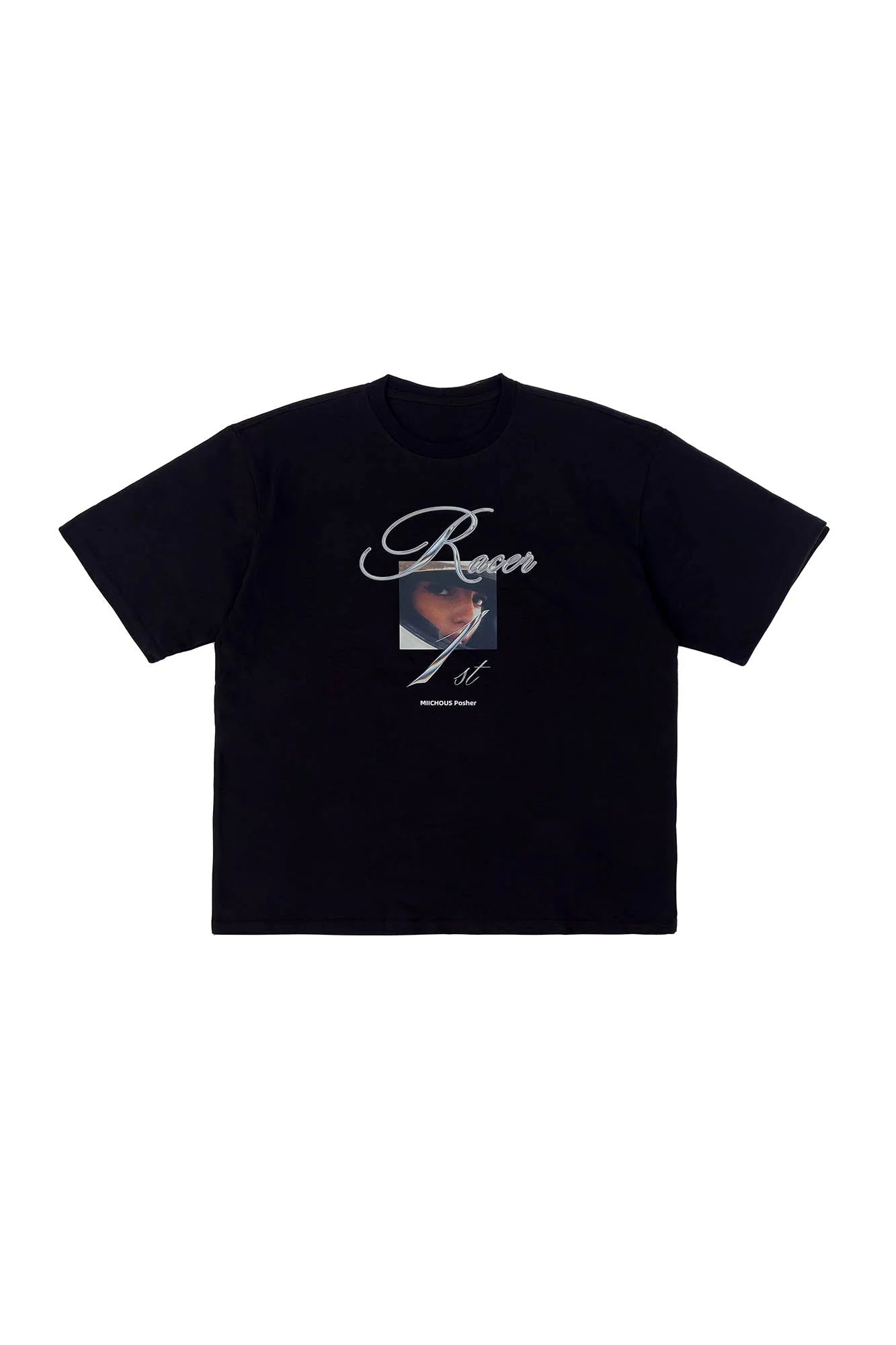 MIICHOUS Racer Portrait Graphic T-Shirt
