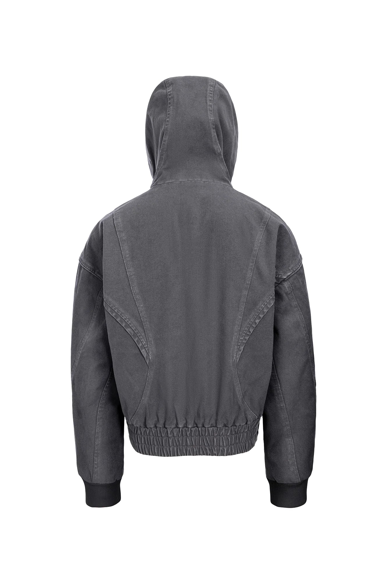 CATSSTAC Structured Panel Studded Hooded Jacket