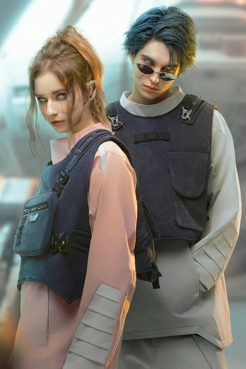 XIPHEVIL Space-Suit Deconstructed Pullover